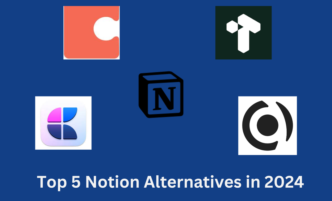 Notion: Top 5 alternative in 2024