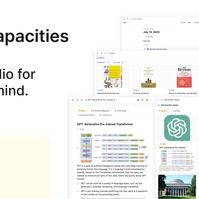 Image of: Capacities.io: A Comprehensive Review of the Rising Star in the PKM Arena