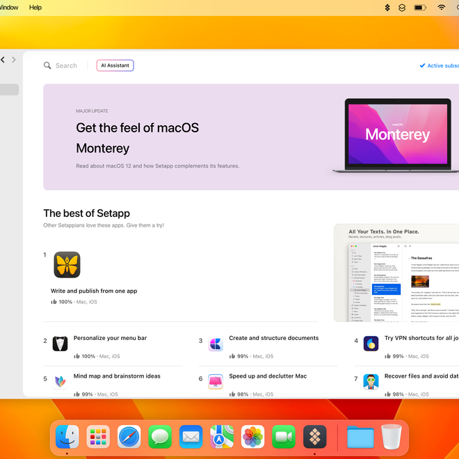 Image of: Setapp: Your One Stop Productivity Partner for Mac