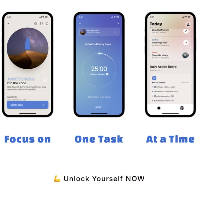 Image of: "Enhancing Productivity with Time Blocking and Music: A Guide to Littlebeat's Innovative Approach"