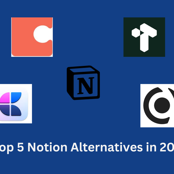 Image of: Top 5 Notion Alternatives 2024: My Personal Experience