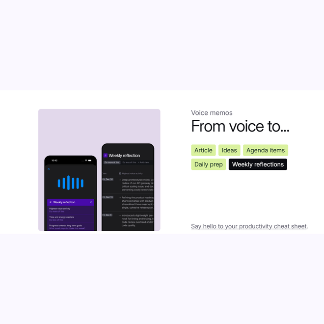 Image of: Tana: Finally, a Single Inbox for My Scattered Thoughts